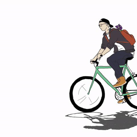 bike gif artist GIF