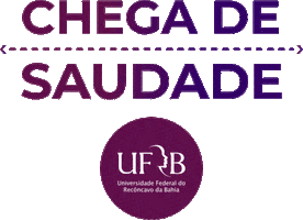 Novo Sticker by UFRB - Universidade Federal do Recôncavo da Bahia