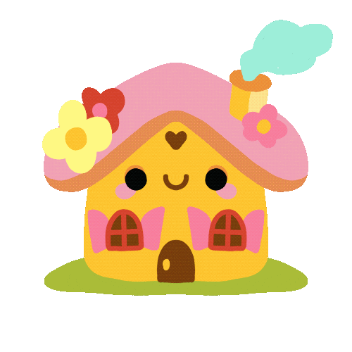 House Sticker by Elen Lescoat