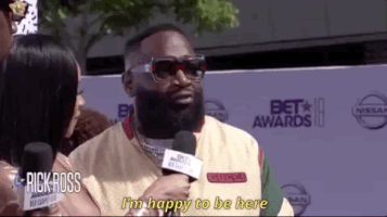 red carpet im happy to be here GIF by BET Awards