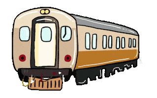 Train Tra Sticker