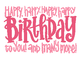 Happy Birthday Sticker