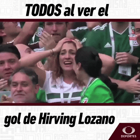 hirving lozano mexico vs alemania GIF by Televisa Deportes