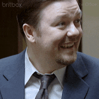Ricky Gervais Laughing GIFs - Find & Share on GIPHY