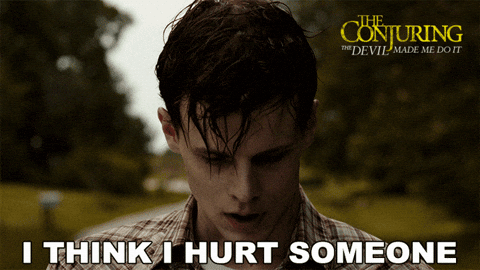 The Conjuring horror scary fear miedo GIF