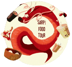 Sarpi Food Tour Sticker