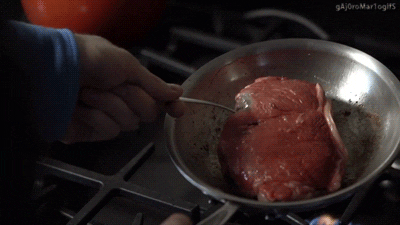 Steak Cooking GIF - Find & Share on GIPHY