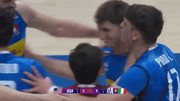 Volleyball Choking GIF