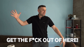 leaving get out GIF by GaryVee
