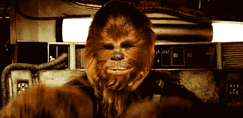 star wars GIF Chewbacca