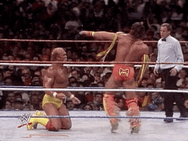 ultimate warrior wrestling GIF by WWE
