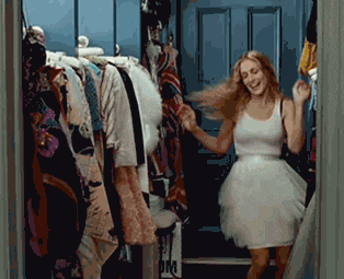 sex and the city dancing GIF