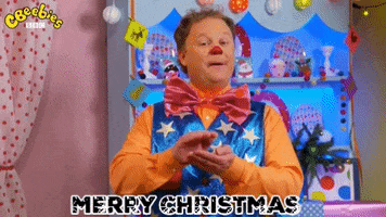 Signing Merry Christmas GIF by CBeebies HQ