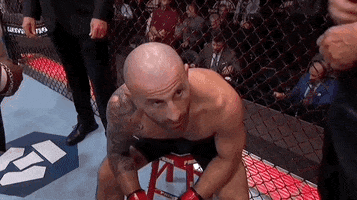 Sitting Mixed Martial Arts GIF by UFC