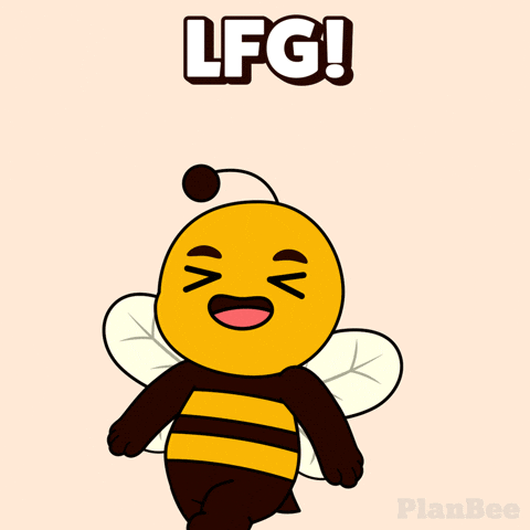 Excited Lets Go GIF by Plan Bee Studios