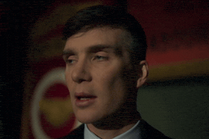 Thomas Shelby Shush GIF