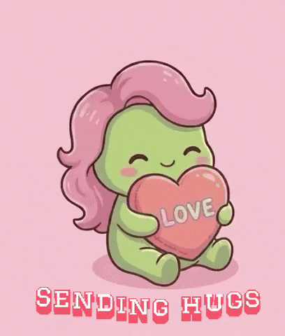 Hugs Love GIF by KuteCosmos | Home of Fruffy and 12 Kute Signs