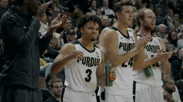 College Basketball Reaction GIF by Purdue Sports