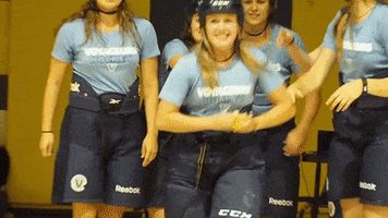 women's hockey dance GIF by Laurentian University