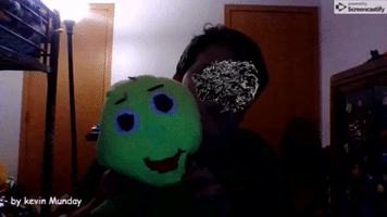 Dabbing Baldi Plush I Made Xd GIF