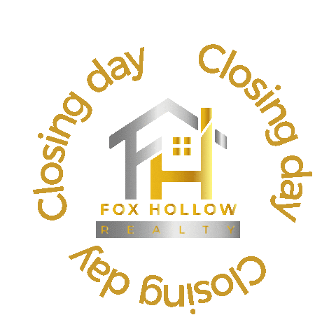 Real Estate Closing Day Sticker by Fox Hollow Realty