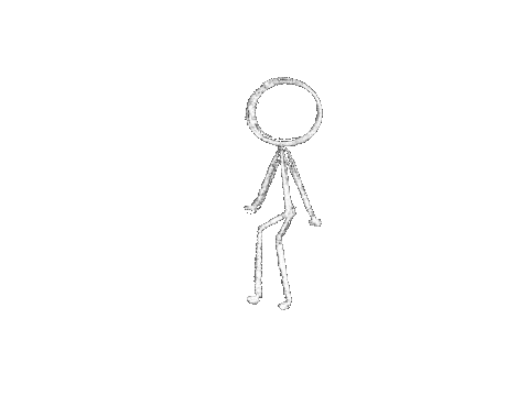 What is love bad stickman version on Make a GIF