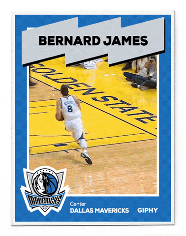 bernard james GIF by Dallas Mavericks