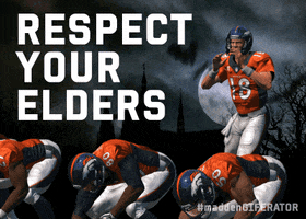 Denver Broncos GIF by Madden Giferator