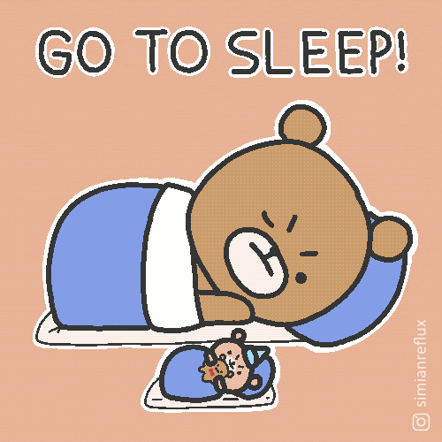Sleepy Go To Sleep GIF by Simian Reflux Find & Share on GIPHY