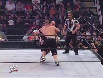 1. Opening - TNW Championship Singles Match > John Cena (c) vs. Kurt Angle Giphy