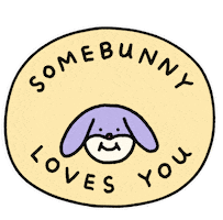 Spring Bunny Sticker by evite