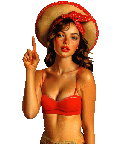 PIN-UP Sticker