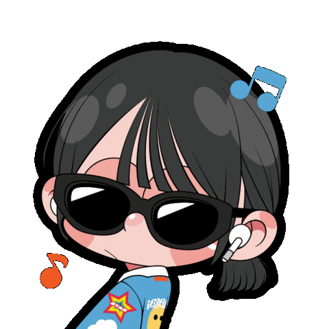 音楽 Sticker