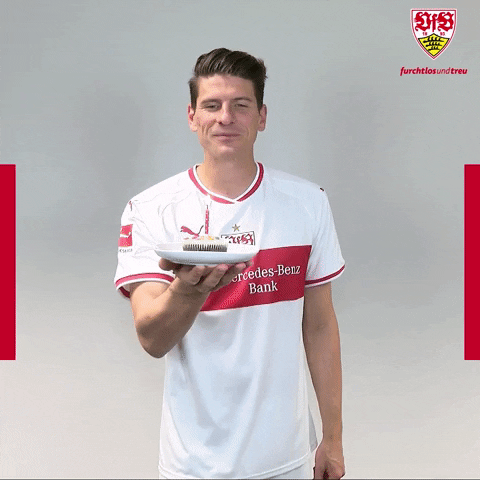 blow out cake GIF by VfB Stuttgart