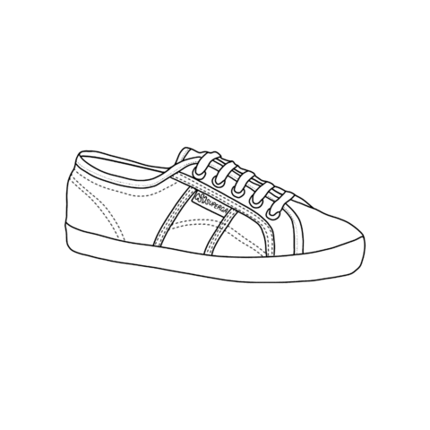 Superga Australia Sticker