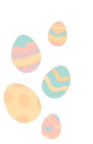 Easter Eggs Sticker