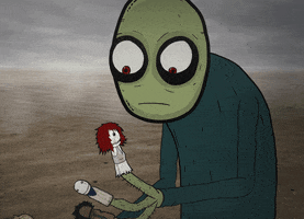 angry salad fingers GIF by David Firth