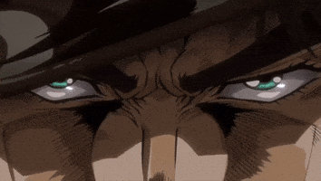 Glowing Eyes Jjba GIF
