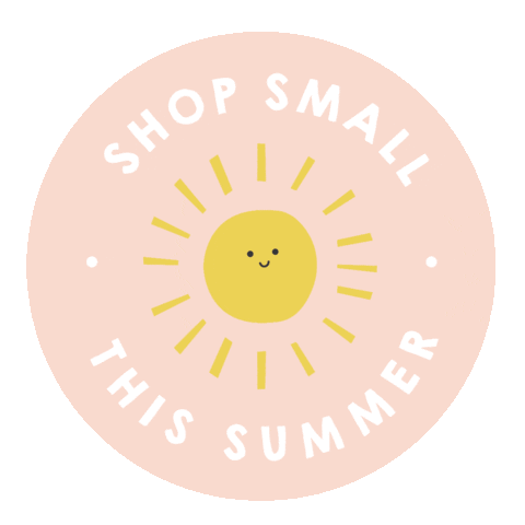 Summer Shop Small Sticker by And So To Shop
