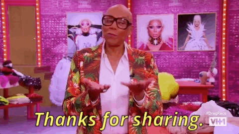 episode 11 thank you for sharing GIF by RuPaul's Drag Race