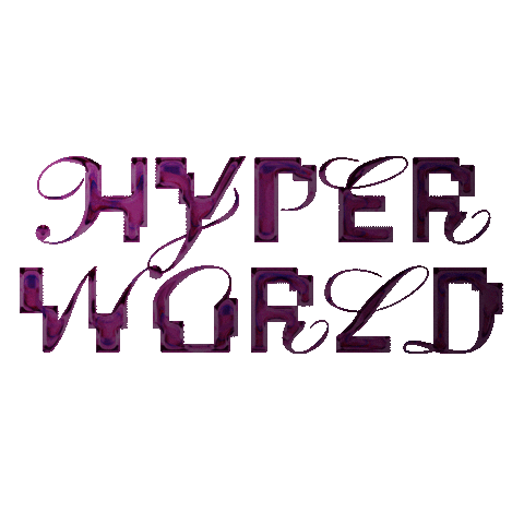 Hyperworld Sticker