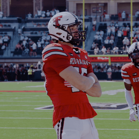 Pick Six Texas Tech GIF by Texas Tech Football