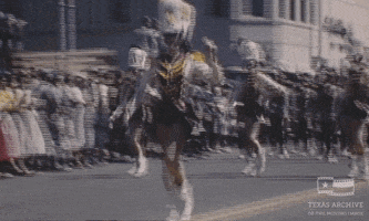 marching band dance GIF by Texas Archive of the Moving Image