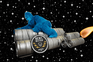 Brewing Company Space GIF by Bent Water Brewing Co.