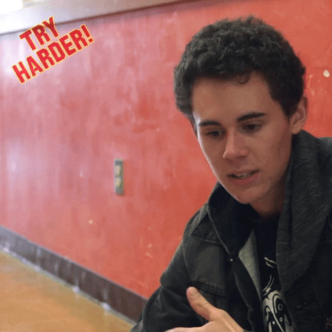 Talking High School GIF by Try Harder!