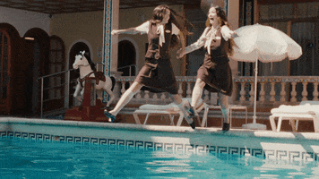 Swimming Pool Lol GIF by Rigoberta Bandini
