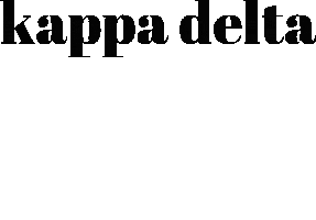 Kappa Delta at Albion College, Sigma Pi Chapter Sticker