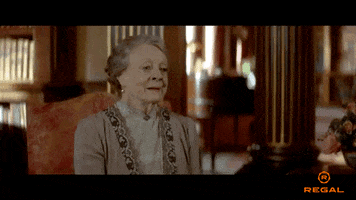 Downton Abbey Reaction GIF by Regal