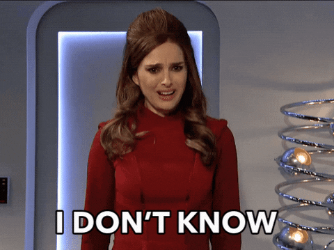 Image result for i dont know gif