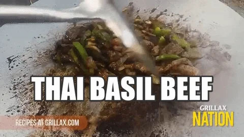 chef grilling GIF